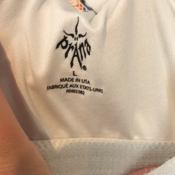 Prana swirl print cross straps dress - Picture 6 of 7